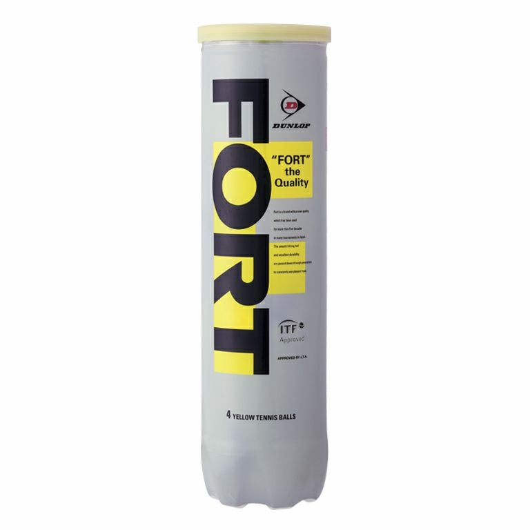 DUNLOP FORT テニスボール 4球×30缶セット ダンロップ フォート4 DUNLOP FORT4 1箱 30缶 120球入 硬式 テニス