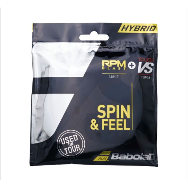 RPMブラスト　vs バボラ  ハイブリッド　9点セット バボラ(Babolat) ハイブリッドストリング(ガット) RPMブラスト ＋ VS