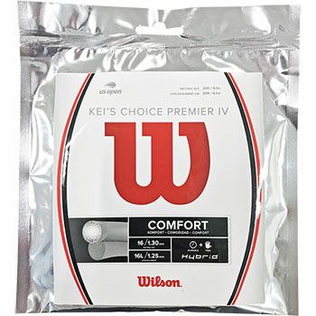 【新品未開封・4個】ウイルソン ケイズチョイス プレミア II テニス ガット ウイルソン(Wilson) ケイズチョイスプレミア4（Kei's Choice Premier