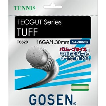 GOSEN テニスストリングマシン　ジャンク品 ゴーセン(GOSEN) ストリング テックガット タフ16（TECGUT TUFF 16