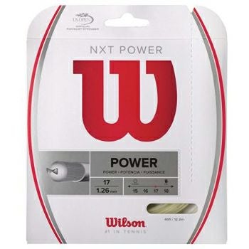 ウイルソン(WILSON) ストリング NXT POWER 18 WRZ941800 | テニス