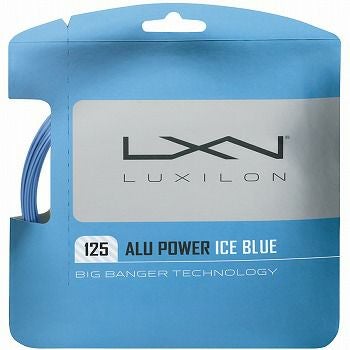 【未使用】LUXILON ルキシロン ポリエステル ALU POWER アルパワー 125 硬式 テニス ストリング ガット 220m ロール シルバー WRZ990100SI ルキシロン(LUXILON) テニスストリング アルパワーラフ 125 (ALU POWER