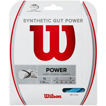 ウイルソン(Wilson)ストリング Synthetic Gut Power 16 Blue(パワー 16