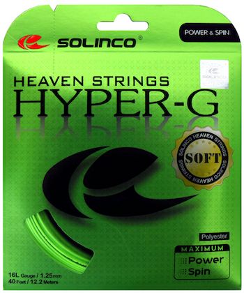 ソリンコ(SOLINCO) 硬式テニスストリング ハイパー G ソフト (HYPER-G