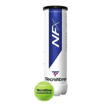 バラ売り】テクニファイバー(Tecnifibre) 硬式テニスボール NFX（4球