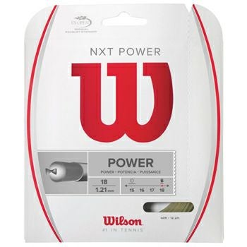 ウイルソン(WILSON) ストリング NXT POWER 18 WRZ941800 | テニス