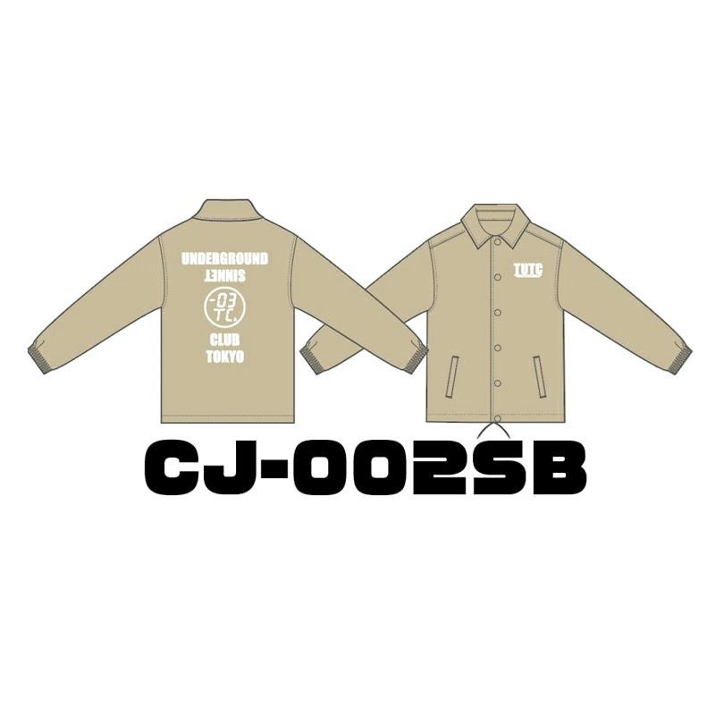 TUTC】CJ-002SB TUTCコーチジャケットサンドベージュ | テニスショップ