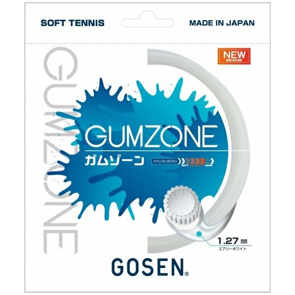 ゴーセン (GOSEN) ソフトテニスガット ガムゾーン (GUMZONE)(1.27mm