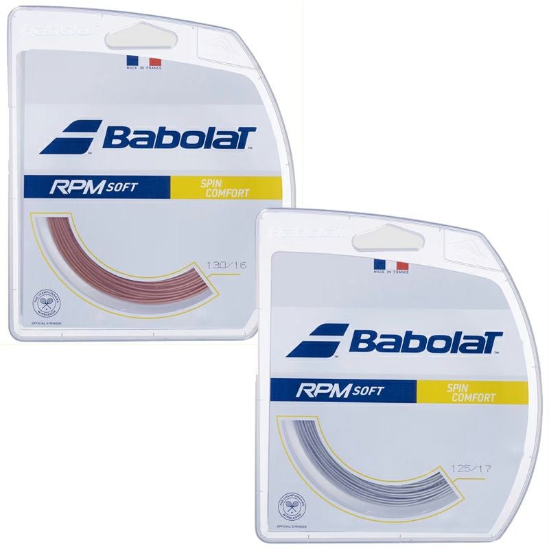 バボラ(Babolat) テニスストリング RPMソフト（RPM SOFT）12M 241146