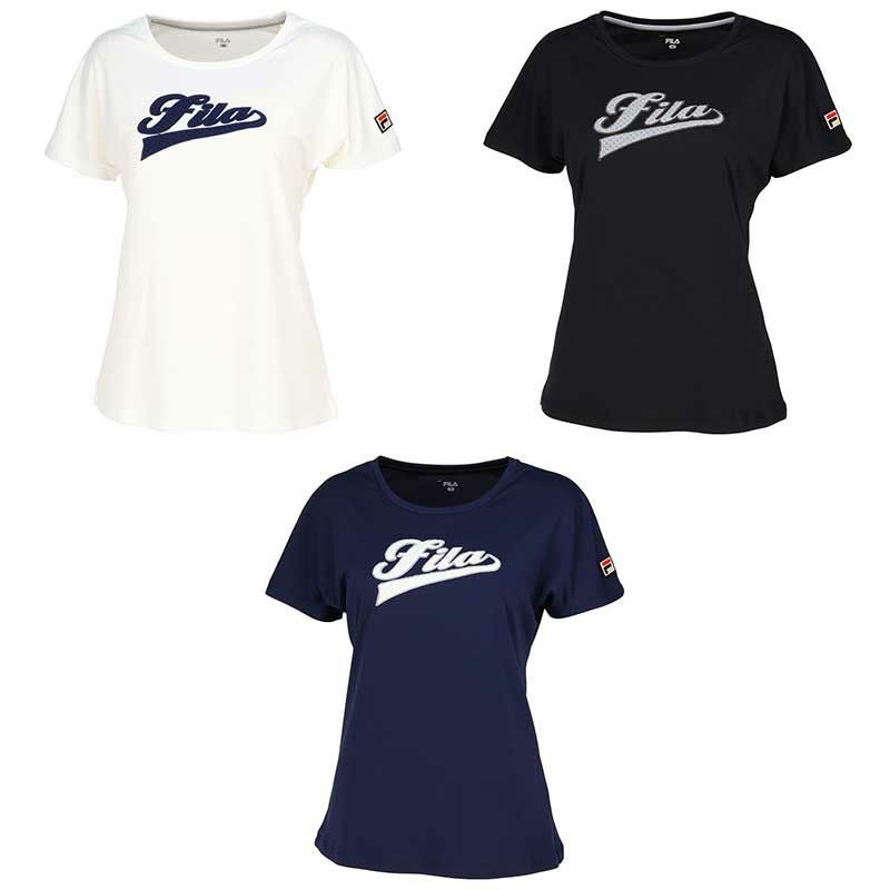 SALE☆在庫限り】フィラ（FILA）テニスウェア ウィメンズ アップリケT