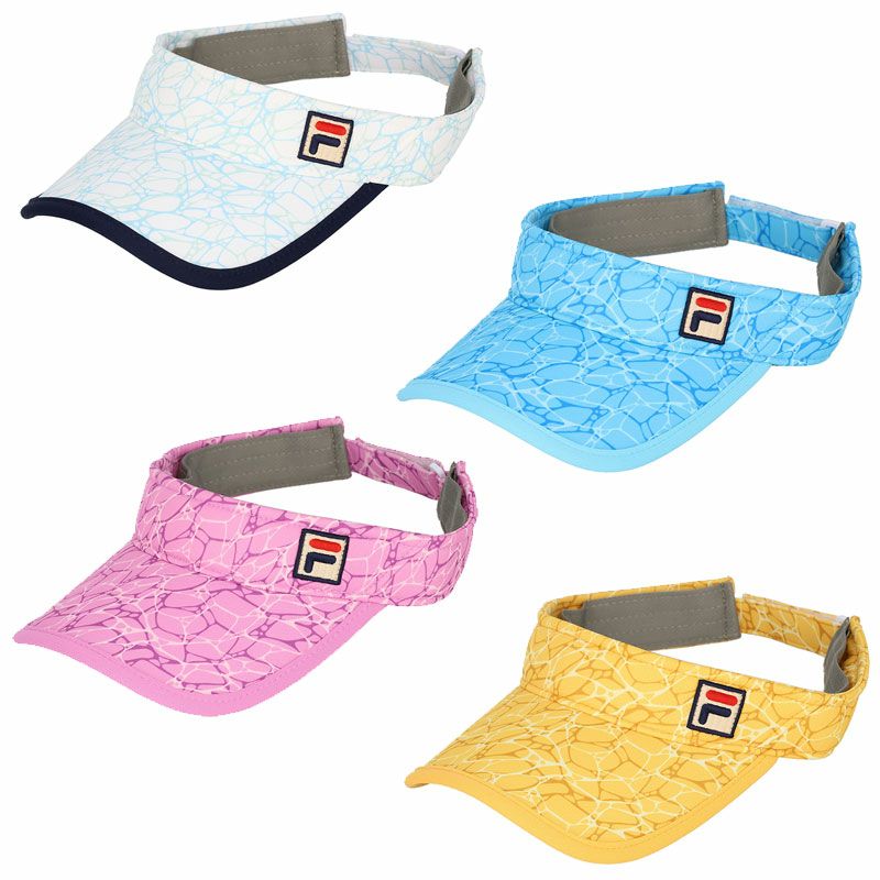 ✩.*˚美品 FILAテニスウェアセットアップ サンバイザー3点セット ポイント10倍】フィラ（FILA）ウィメンズ サンバイザー VL9313 3月発売