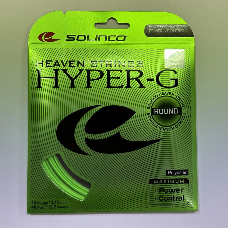 ソリンコ(SOLINCO) 硬式テニスストリング ハイパー G ラウンド(HYPER-G