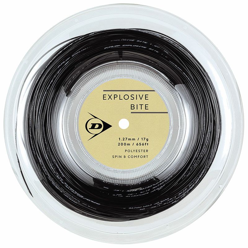 テニス ダンロップ EXPLOSIVE BITEロール1.32mm240m ダンロップ（DUNLOP）ストリング エクスプロッシブ バイト（EXPLOSIVE