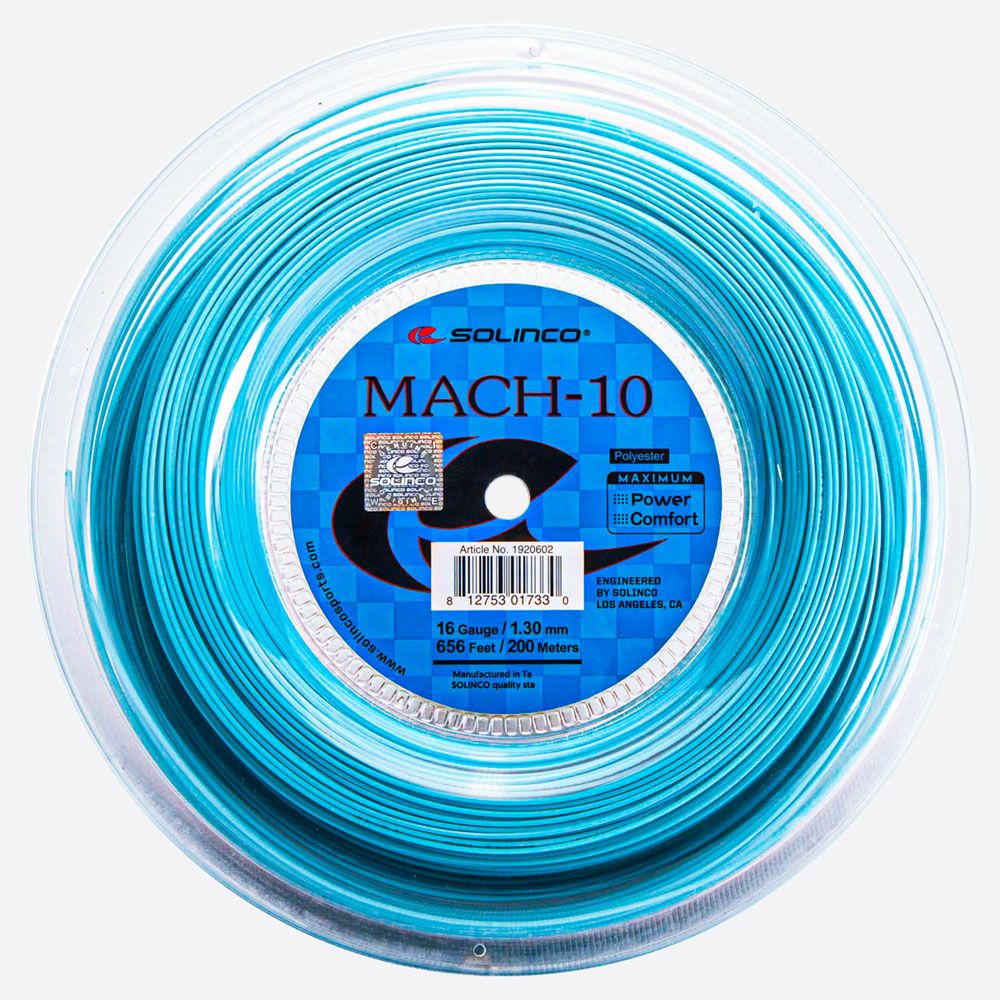 ソリンコ(SOLINCO) 硬式テニスストリング マッハ-10(MACH-10