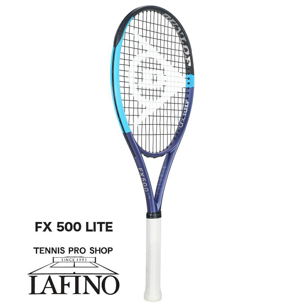 ダンロップ FX500LITE 2本セット ダンロップ FX 500 ライト DS22303 [ブルー×ブラック] (テニスラケット
