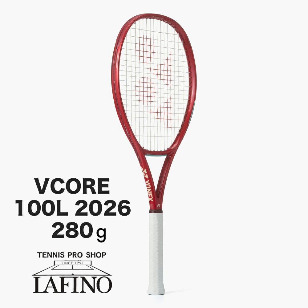 ラケット(硬式用) VCORE 100L G2 2026 Yonex Vcore 100L Tennis Racquet, 2026 (8th Gen) - Cayman Sports