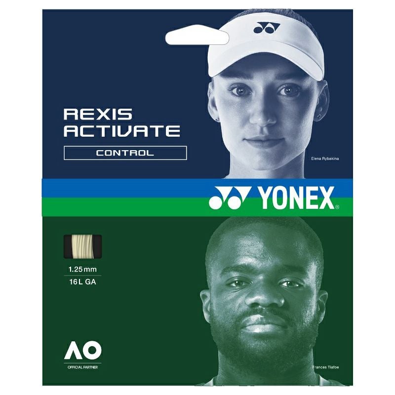 レア【2点セット】YONEX ヨネックス　NEXKATE 128cm Mサイズ ヨネックス(YONEX) 硬式テニスストリング レクシス アクティベート
